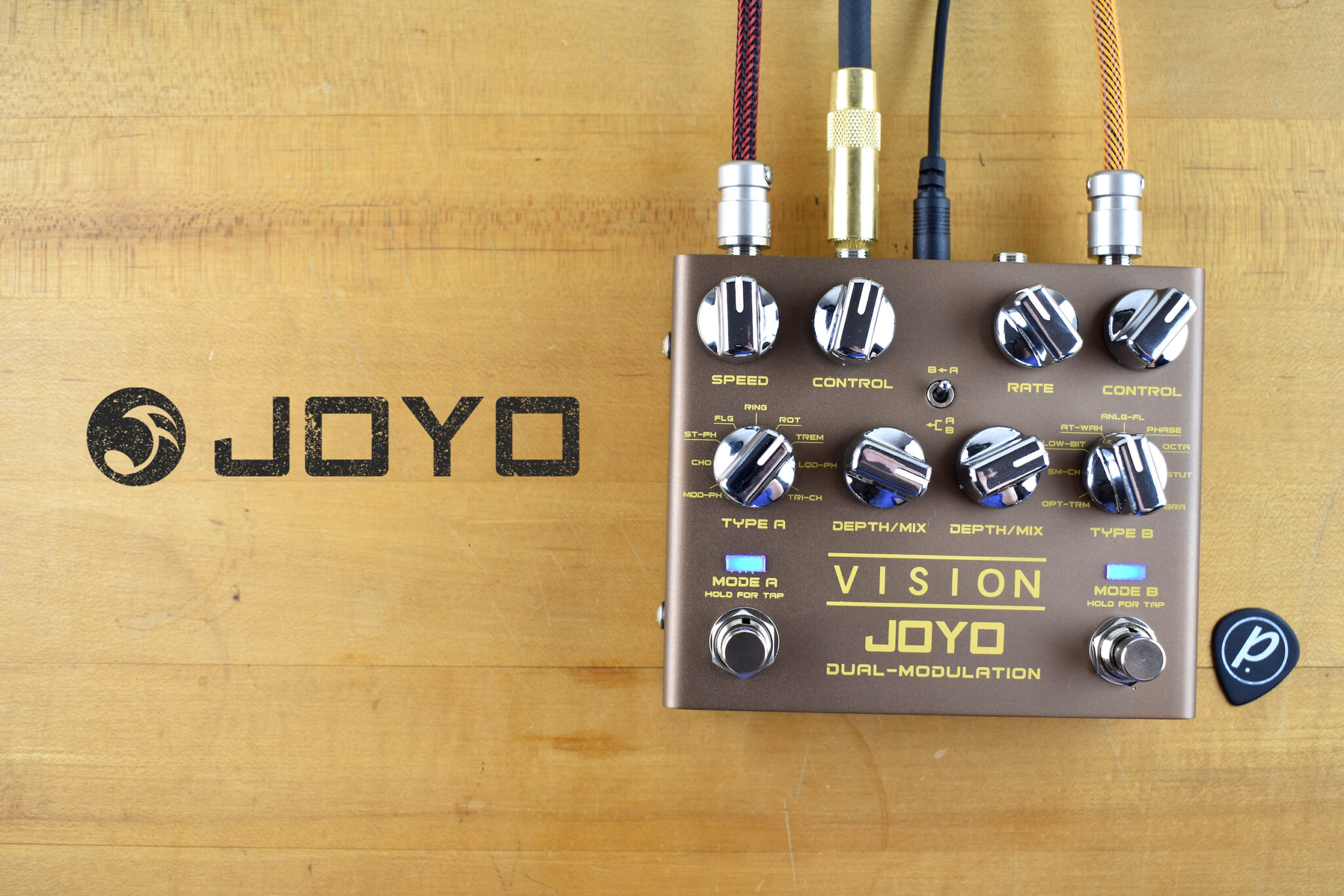 Joyo R 09 Vision Dual Channel Stereo Modulation Pedal Of The Day