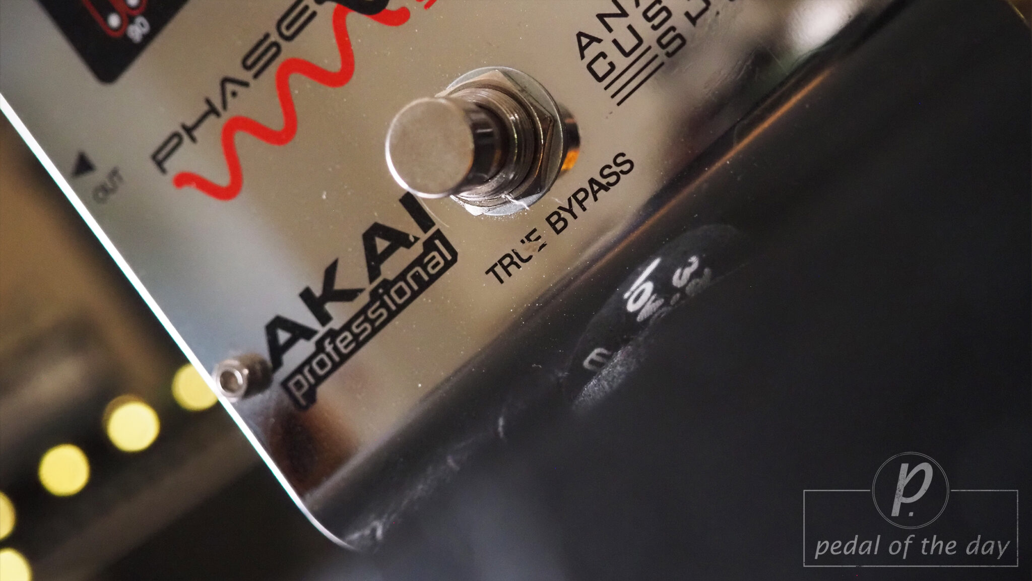 Akai Analog Custom Shop Phase Shifter Pedal Of The Day