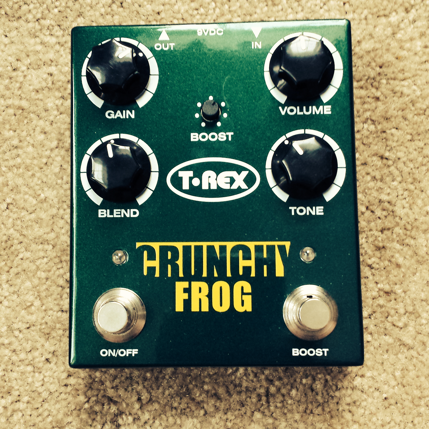 T-Rex Crunchy Frog Overdrive - Pedal of the Day