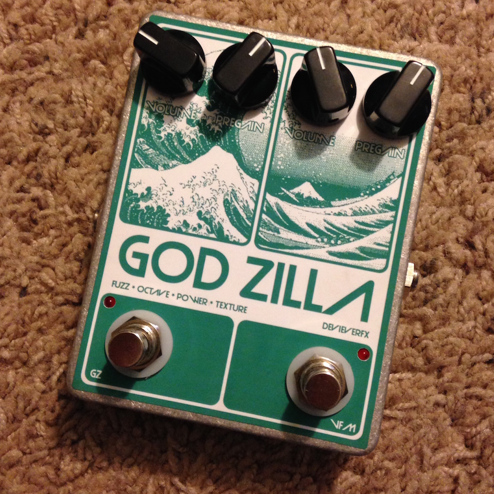 Devi Ever Fx God Zilla Fuzz Octave Pedal Of The Day 