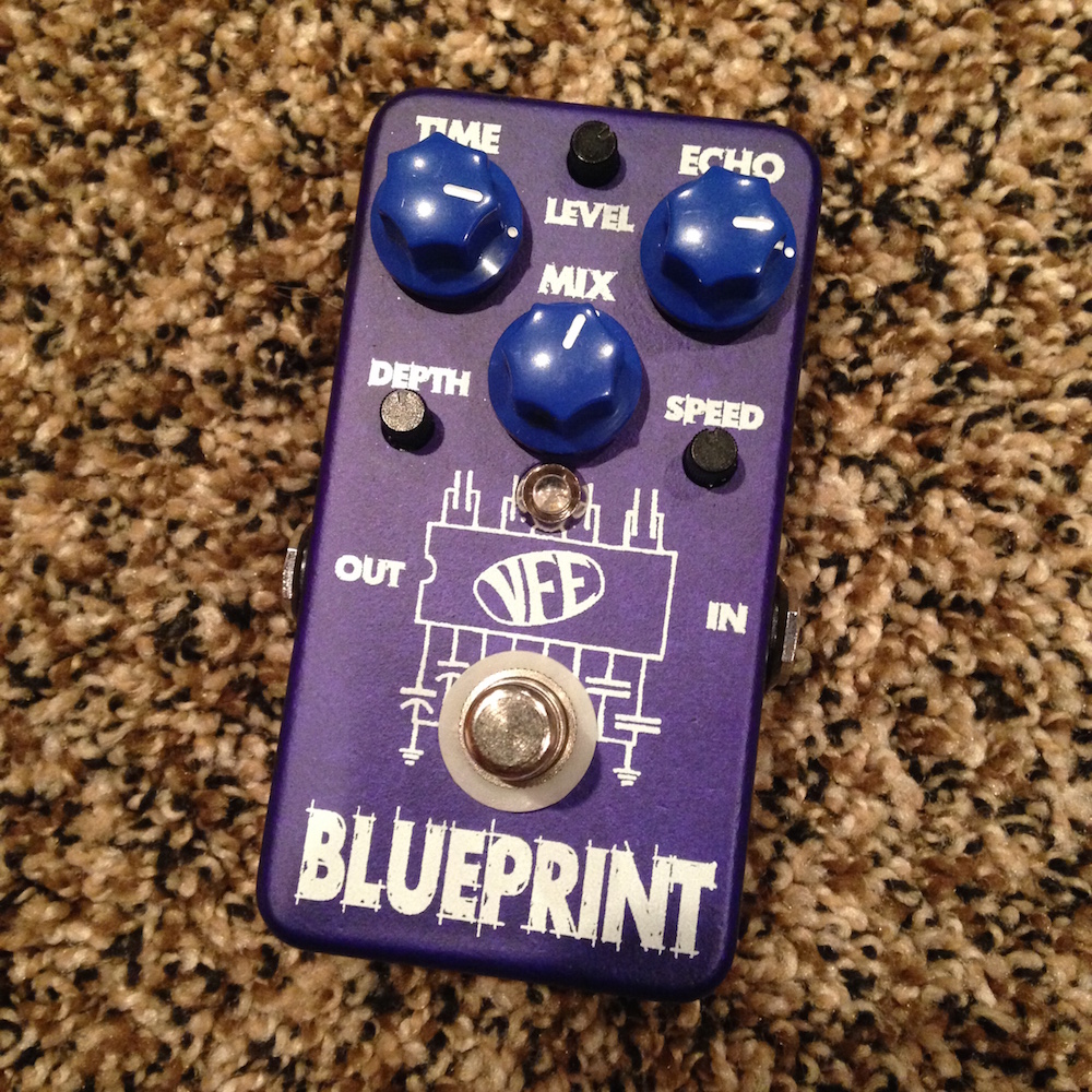 VFE Pedals Blueprint Analog-Voiced Delay - Pedal of the Day