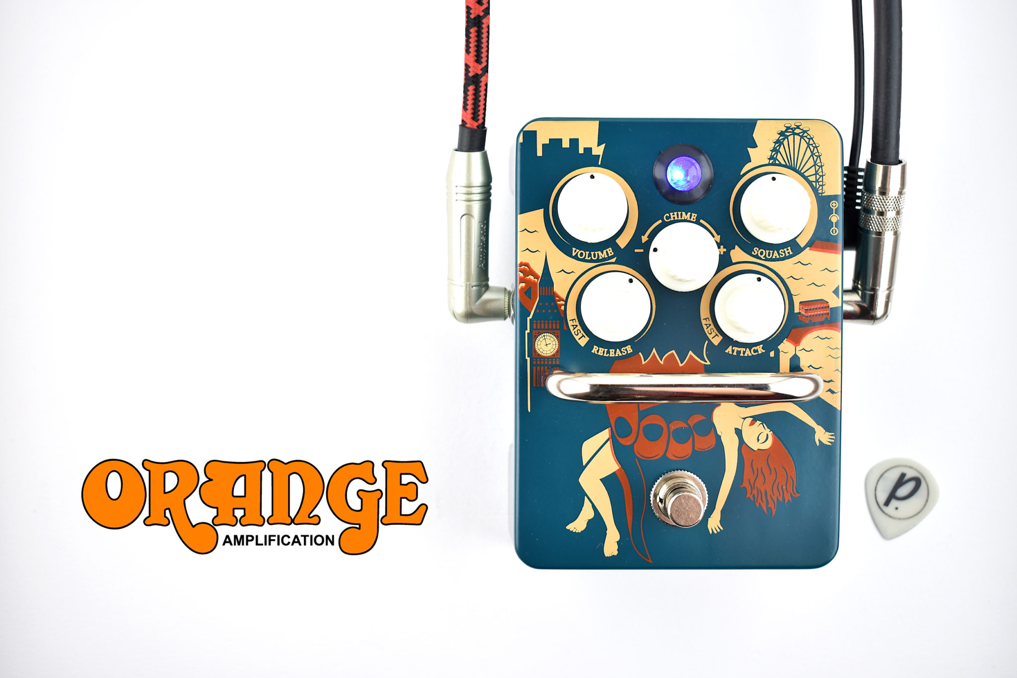 Orange Amps Kongpressor Optical Class A Compressor - Pedal of the Day