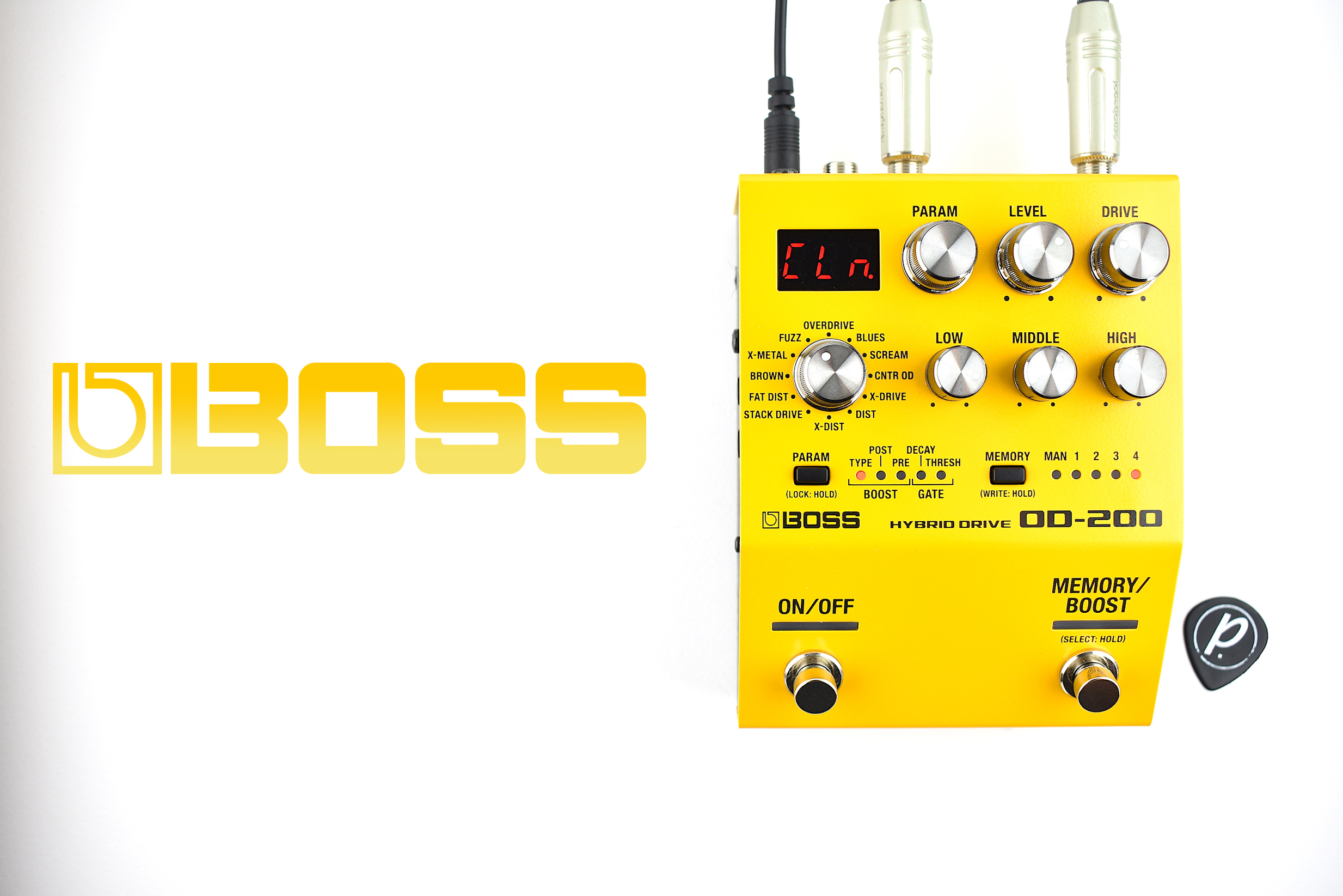 Boss OD-200 Hybrid Drive Pedal the Day