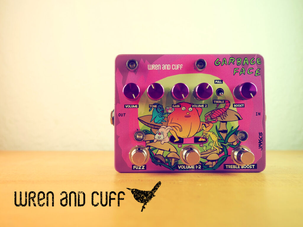 Wren and Cuff J Mascis Garbage Face Fuzz Boost - Pedal of the Day