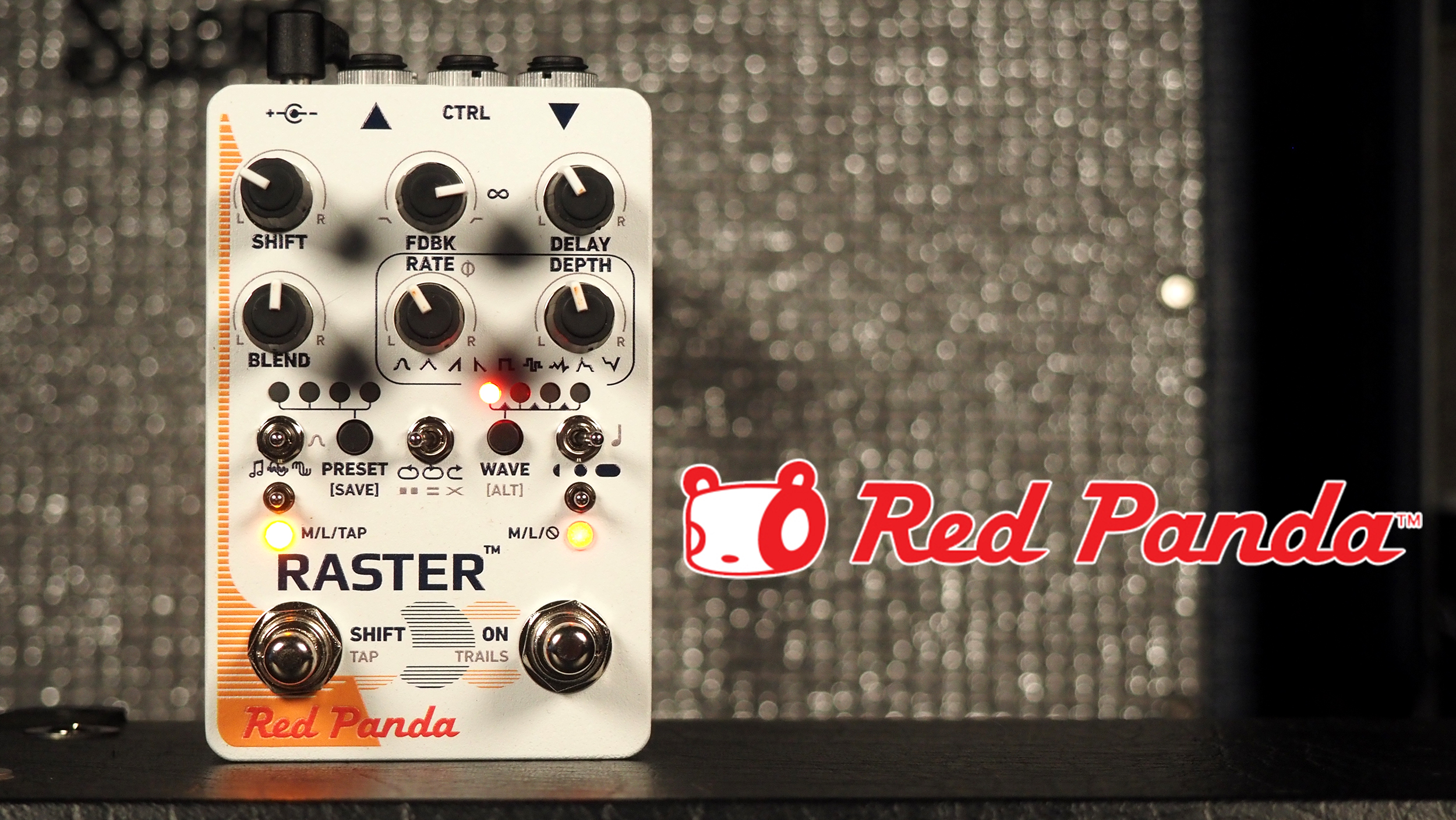 Red Digital Delay - Pedal the Day