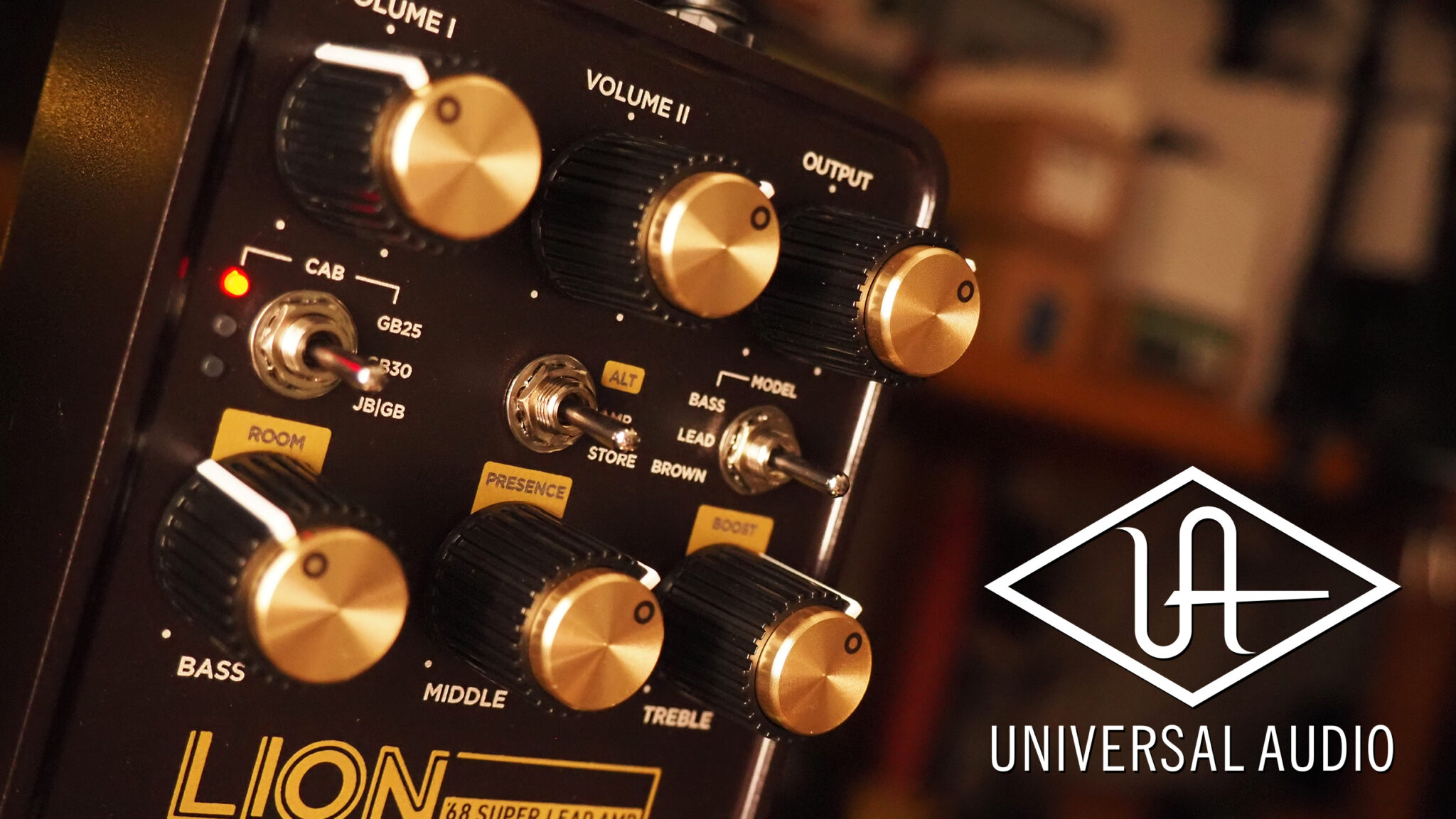 Universal Audio UAFX Lion '68 Super Lead Amp - Pedal Of The Day